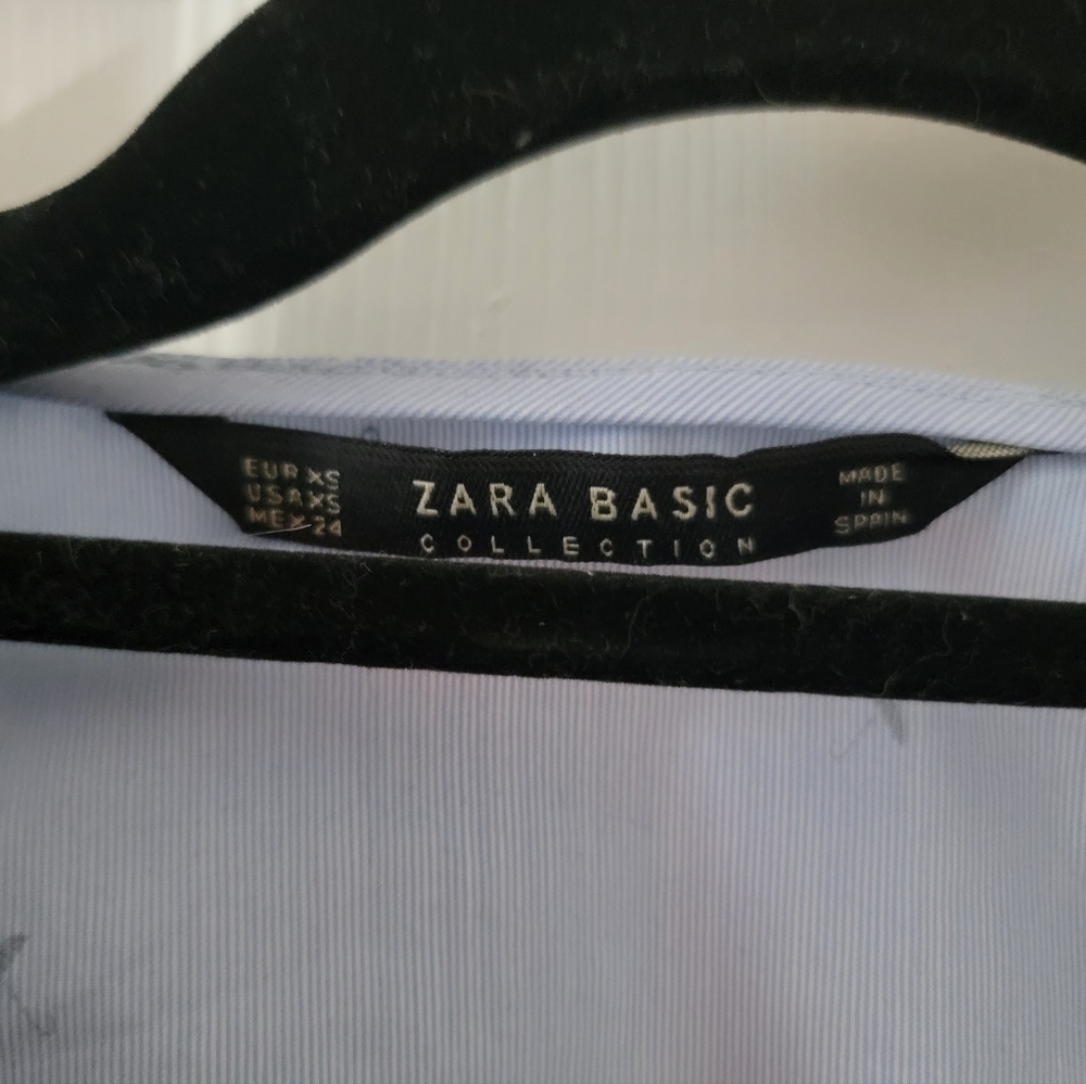 ZARA UMBRELLA PRINT RUFFLE TOP NWT - Picture 4 of 10